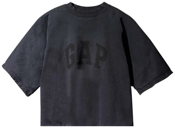 Yeezy Gap Engineered by Balenciaga Cropped Dove No Seam Tee 'Black'